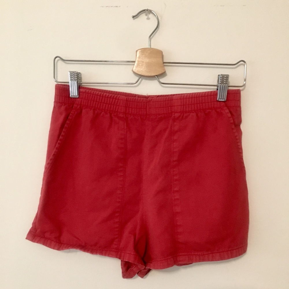 Vintage red shorts